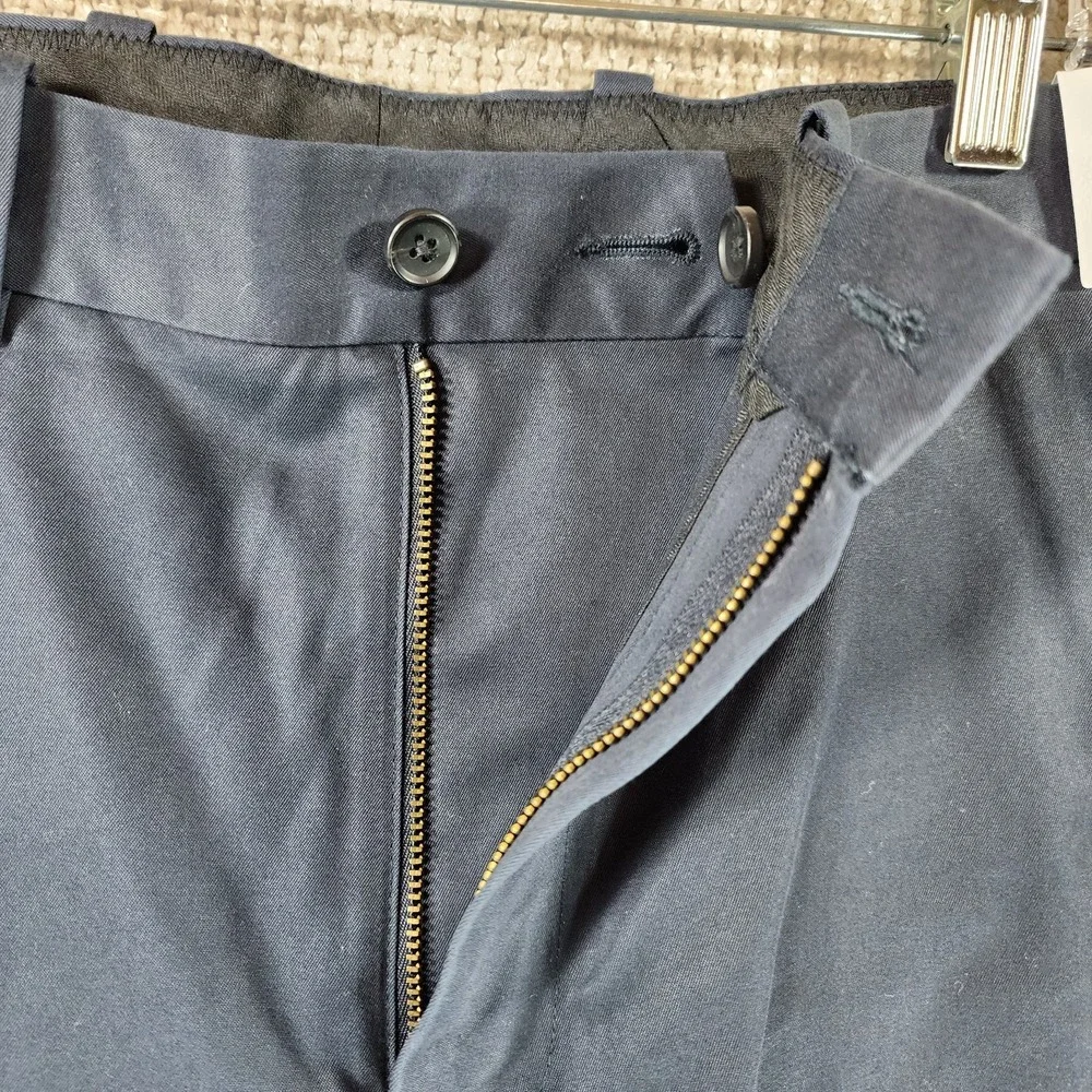 Nordstrom Shorts Mens 33 Navy 100%‎ Pima Cotton Chino Golf Preppy Classic NWT